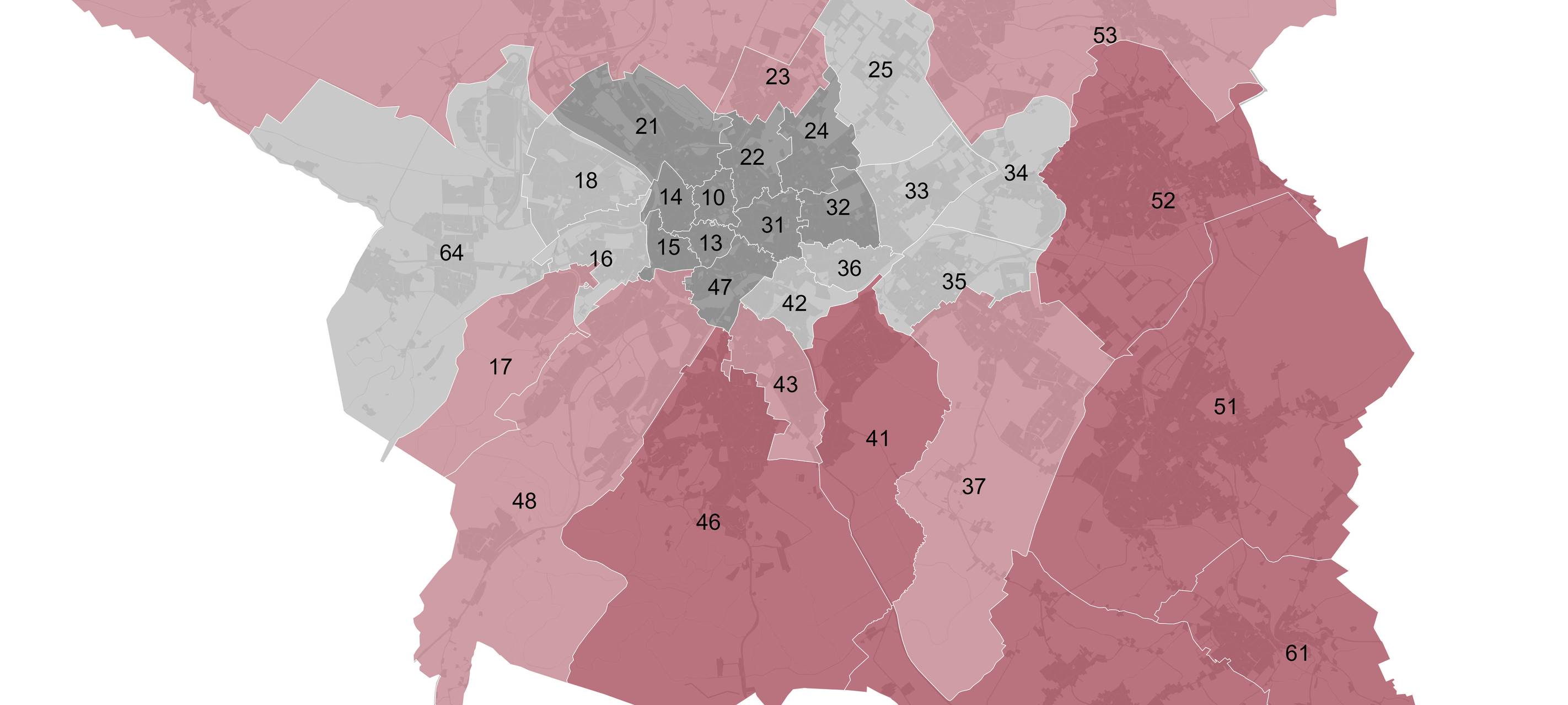 Wo leben Aachens Langzeitbewohner?