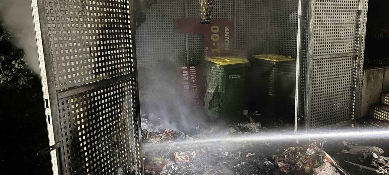 Wieder brennt es in Alsdorf