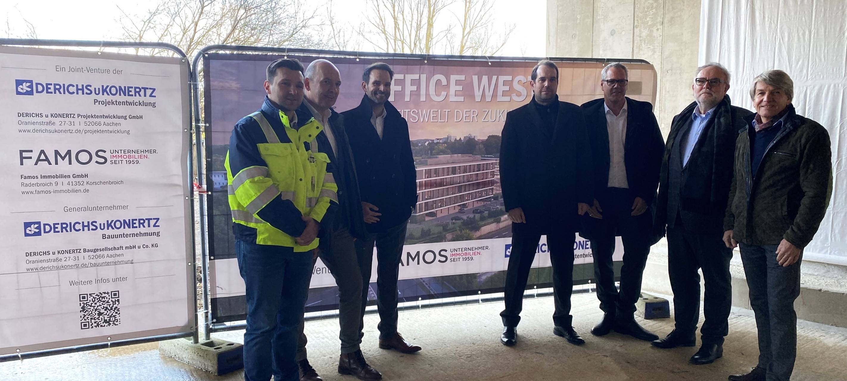 Neue RWTH-Bleibe: Richtfest am „Office West“