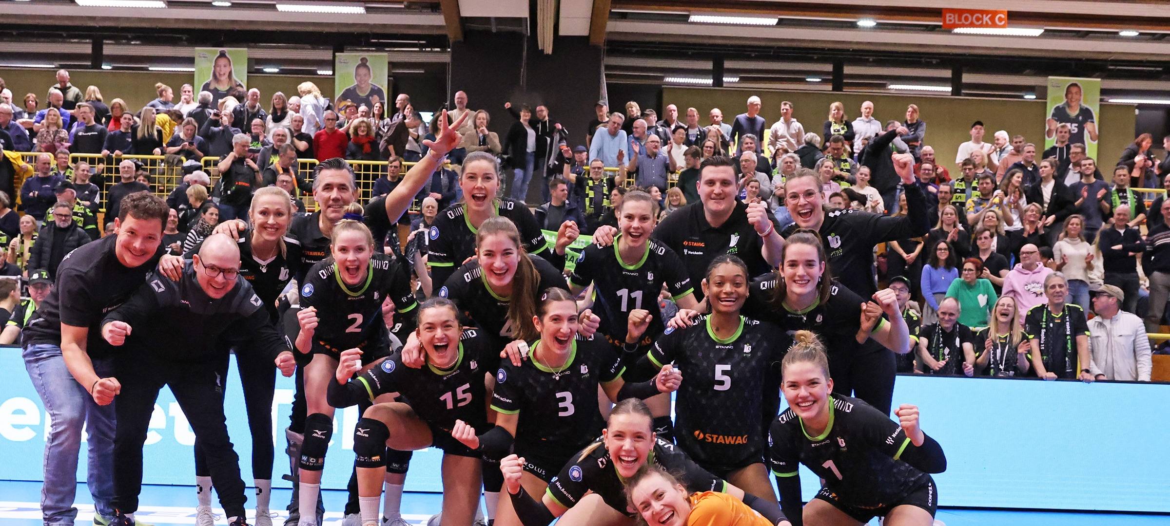 Ladies in Black: 3:0-Sieg gegen Vilsbiburg