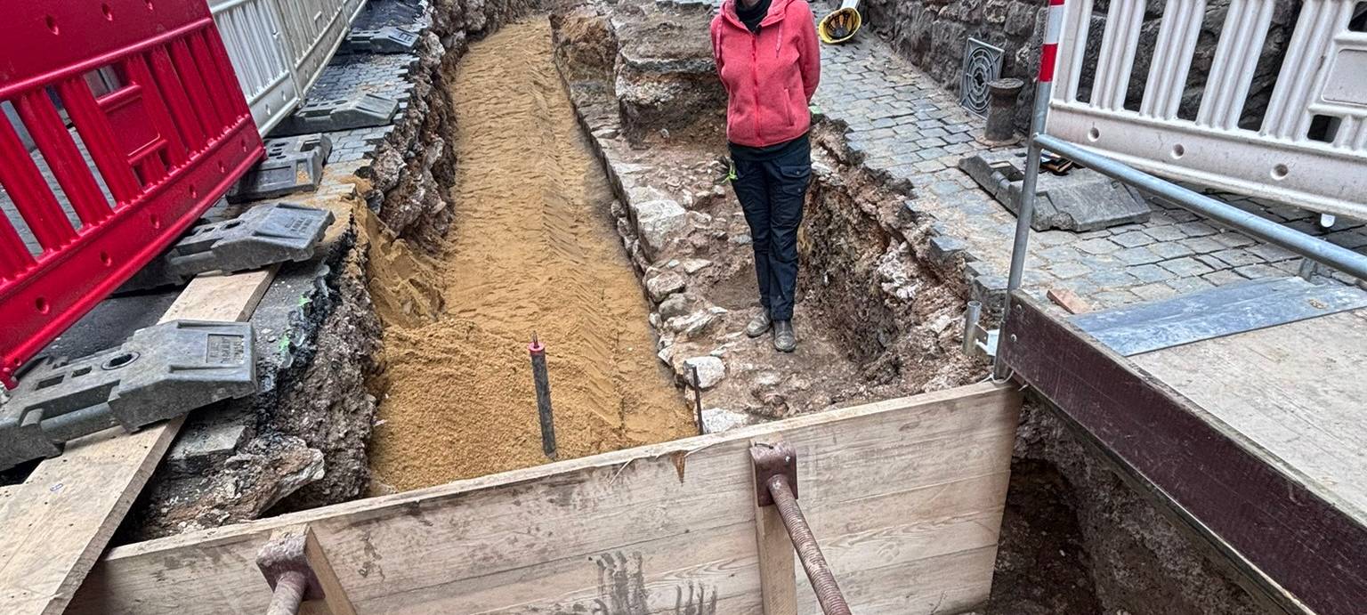 Aachen: Überreste eines spätrömischen Kastells entdeckt