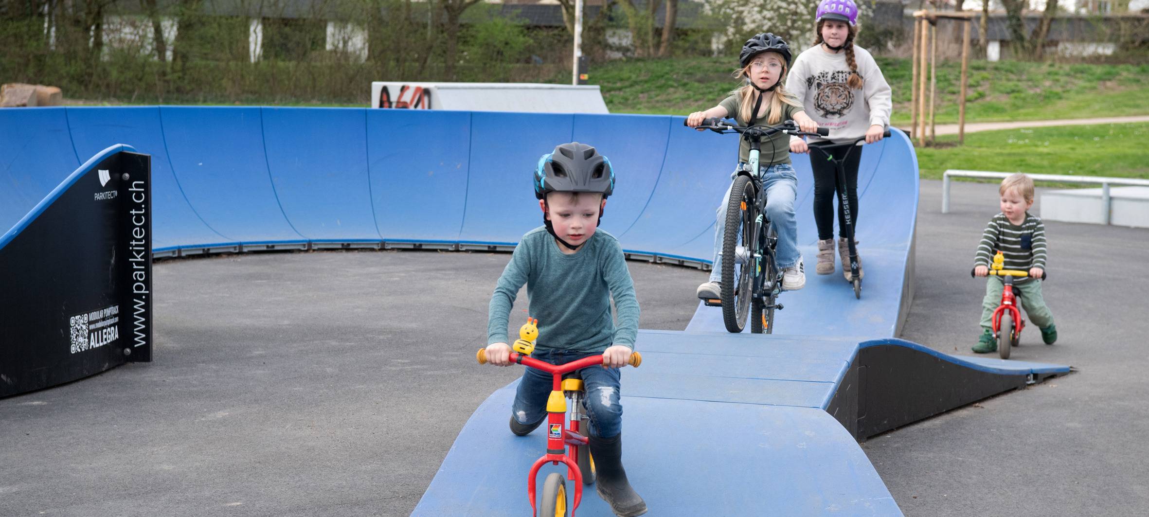 Mobile Pumptracks in Aachen unterwegs
