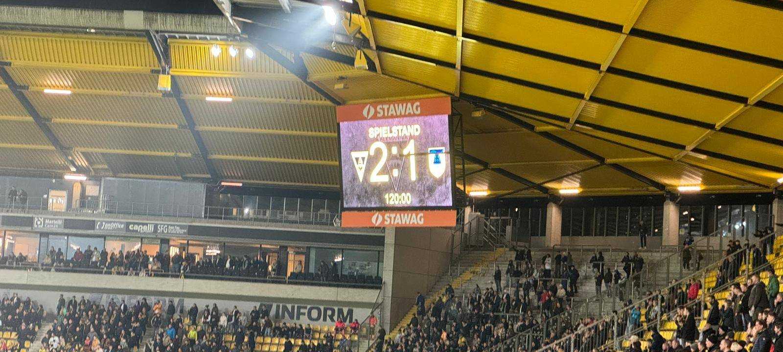 2:1 n.V. gegen Düren - Alemannia steht im FVM-Pokalfinale