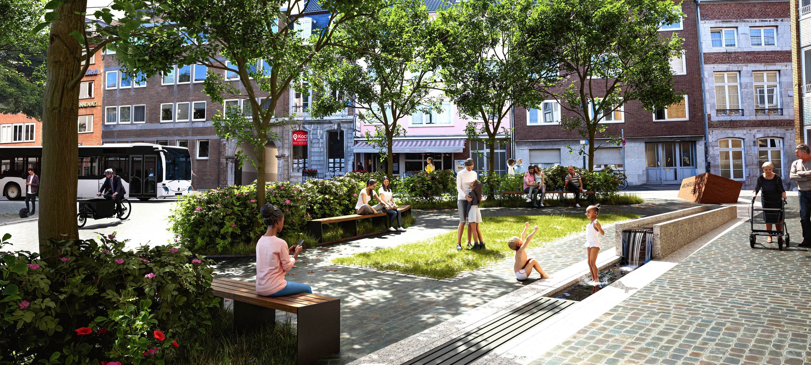 Aachen: Bund fördert Umgestaltung Rennbahn und Klappergasse