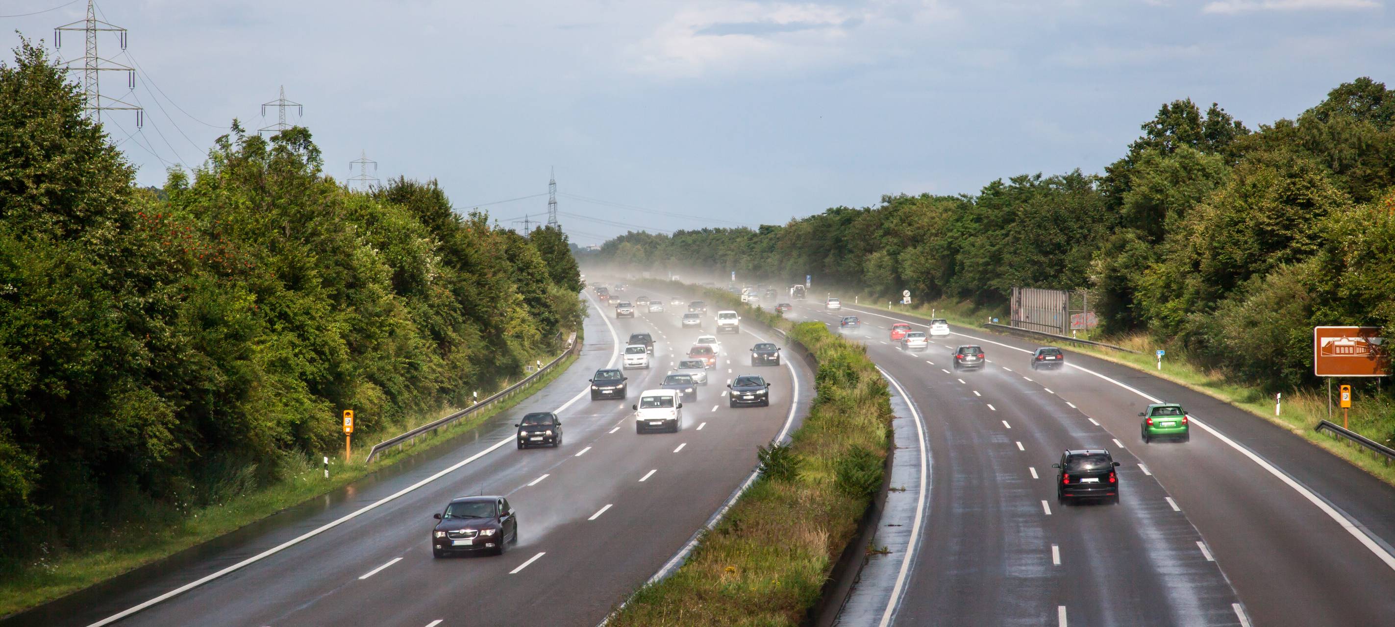 A544 nur einspurig befahrbar