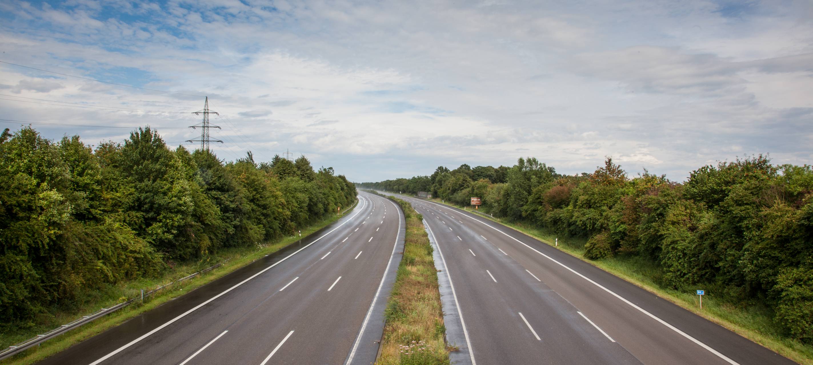 Arbeiten auf der A44