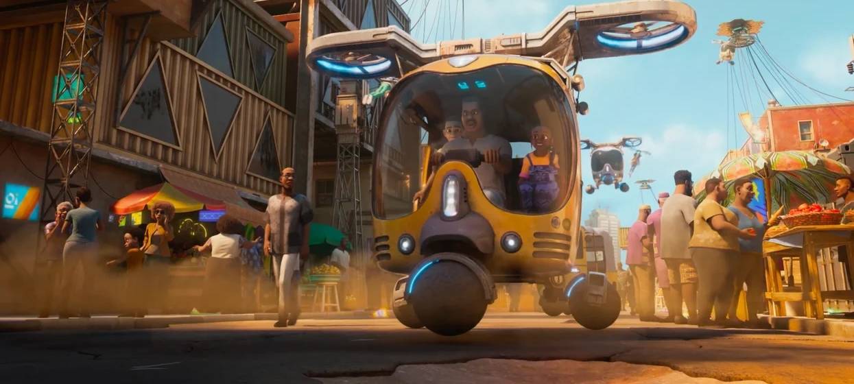 Tola und Kole erleben viele Abenteuer in Lagos.