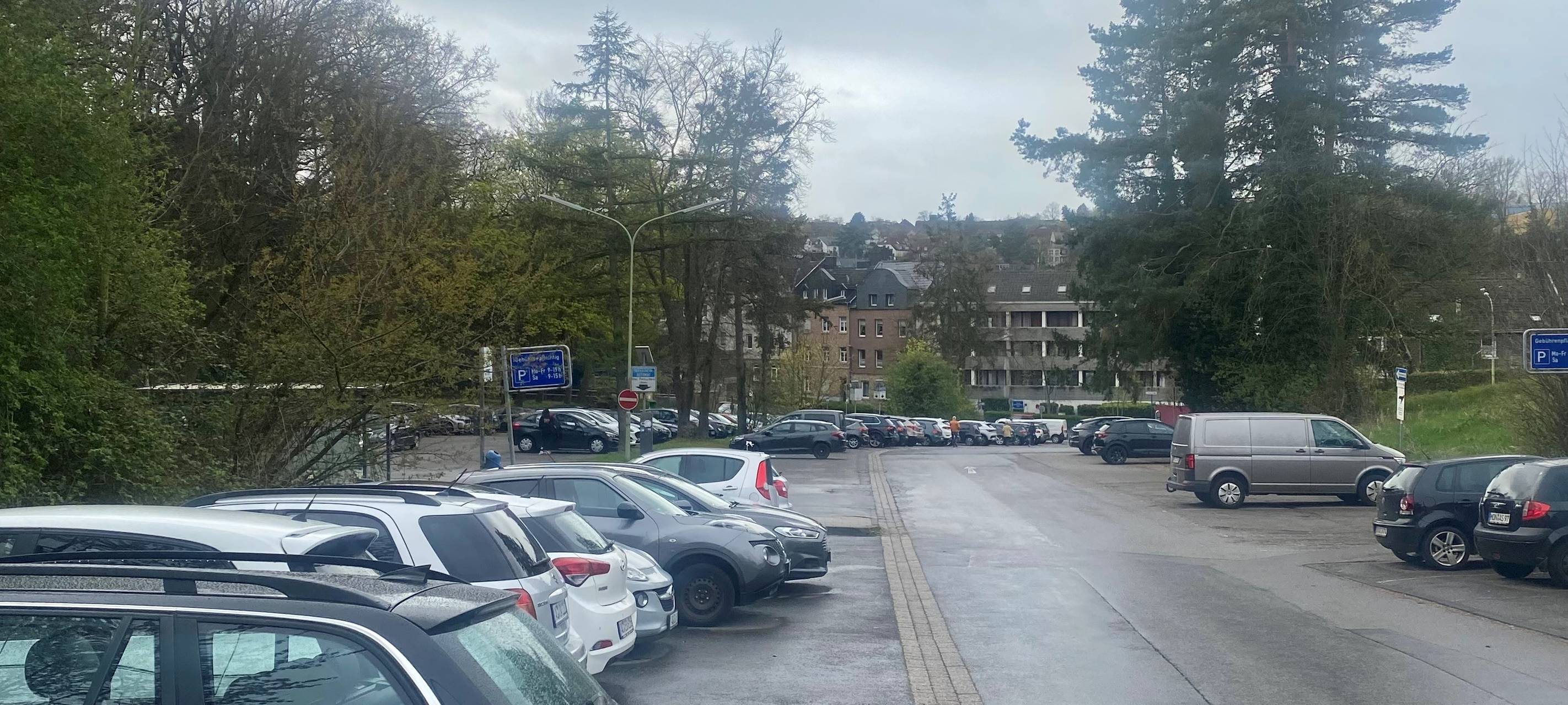 Arbeiten auf Krankenhausparkplatz verschoben