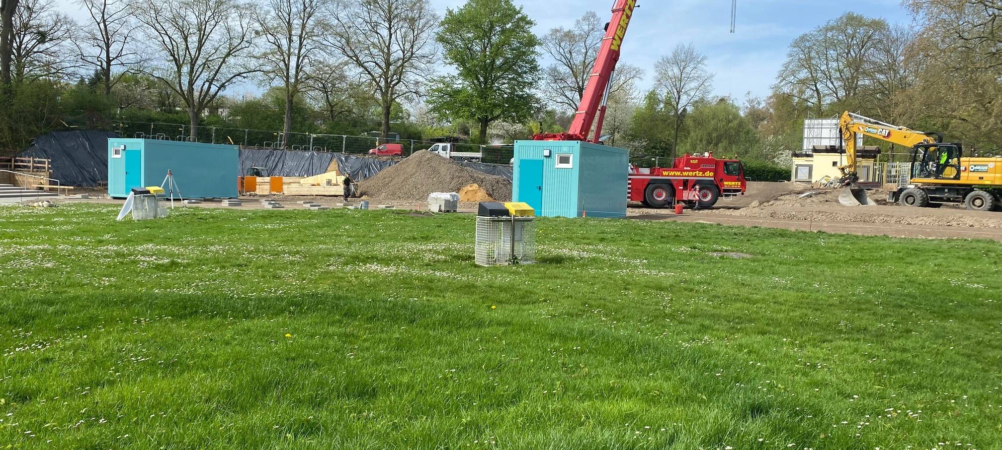 Freibad Hangeweiher: Vorbereitungen laufen