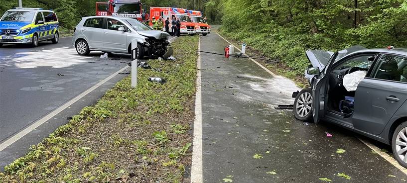 Zwei Verletzte bei Unfall