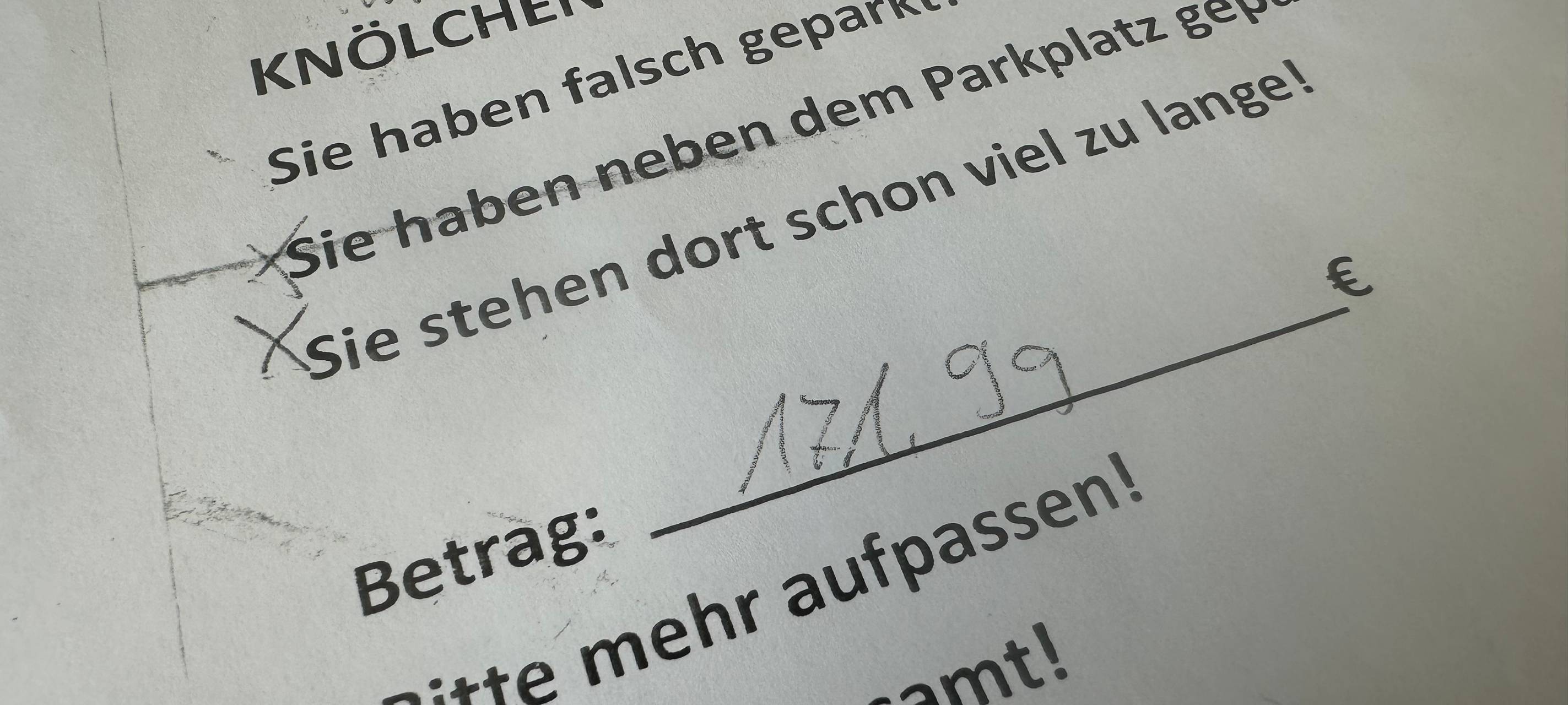Rätsel gelöst: Kinder verteilen "Knölchen"