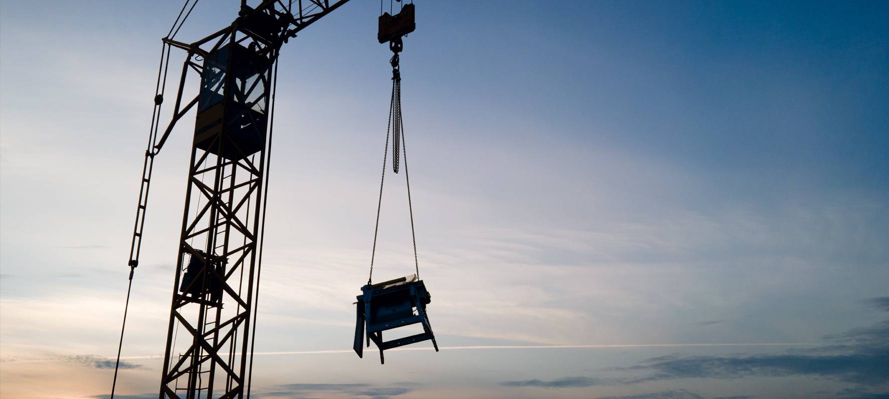 Kran-Einsatz in Pannesheide: Am Ende gelungen