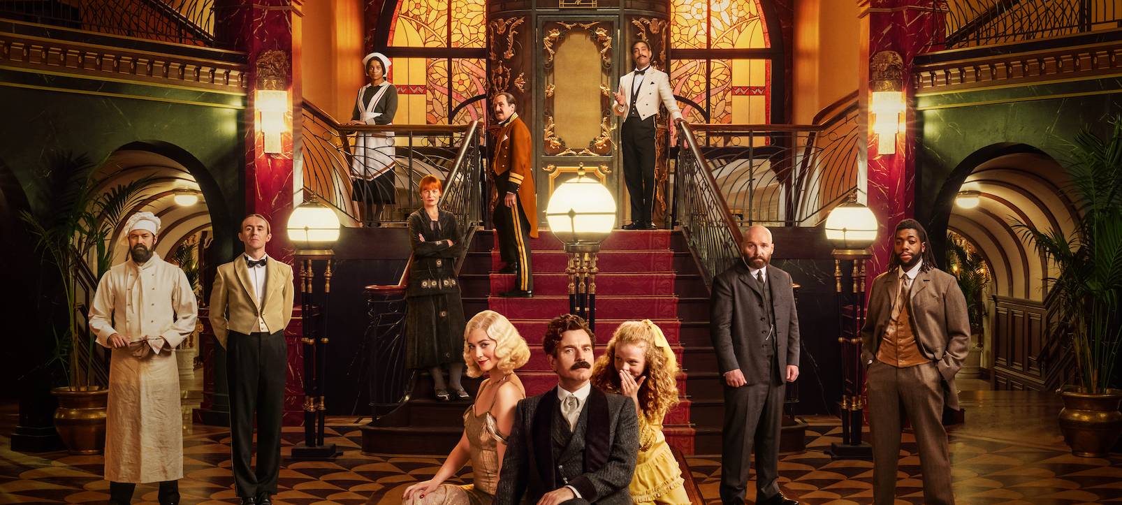 Der Graf zieht ins Hotel ein.