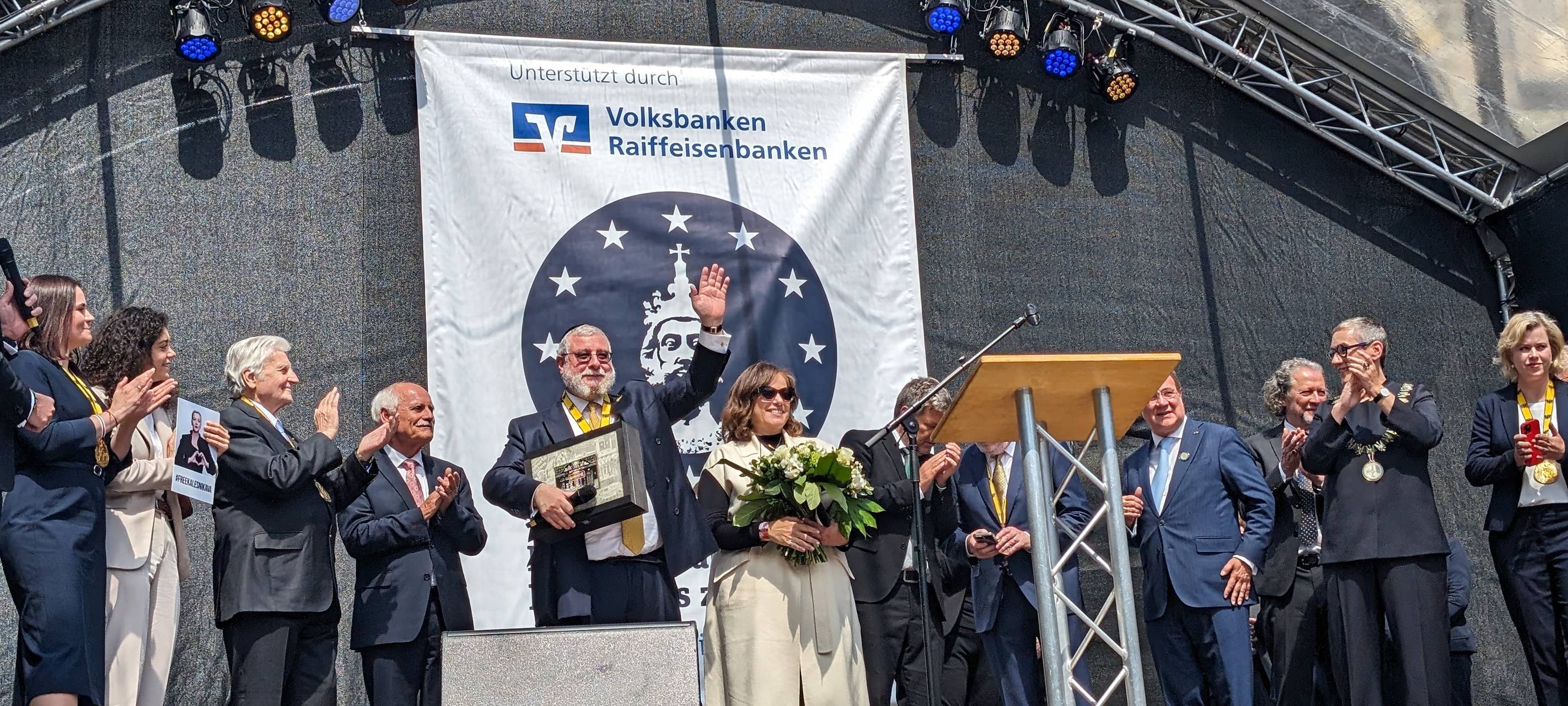 Karlspreisverleihung in Aachen