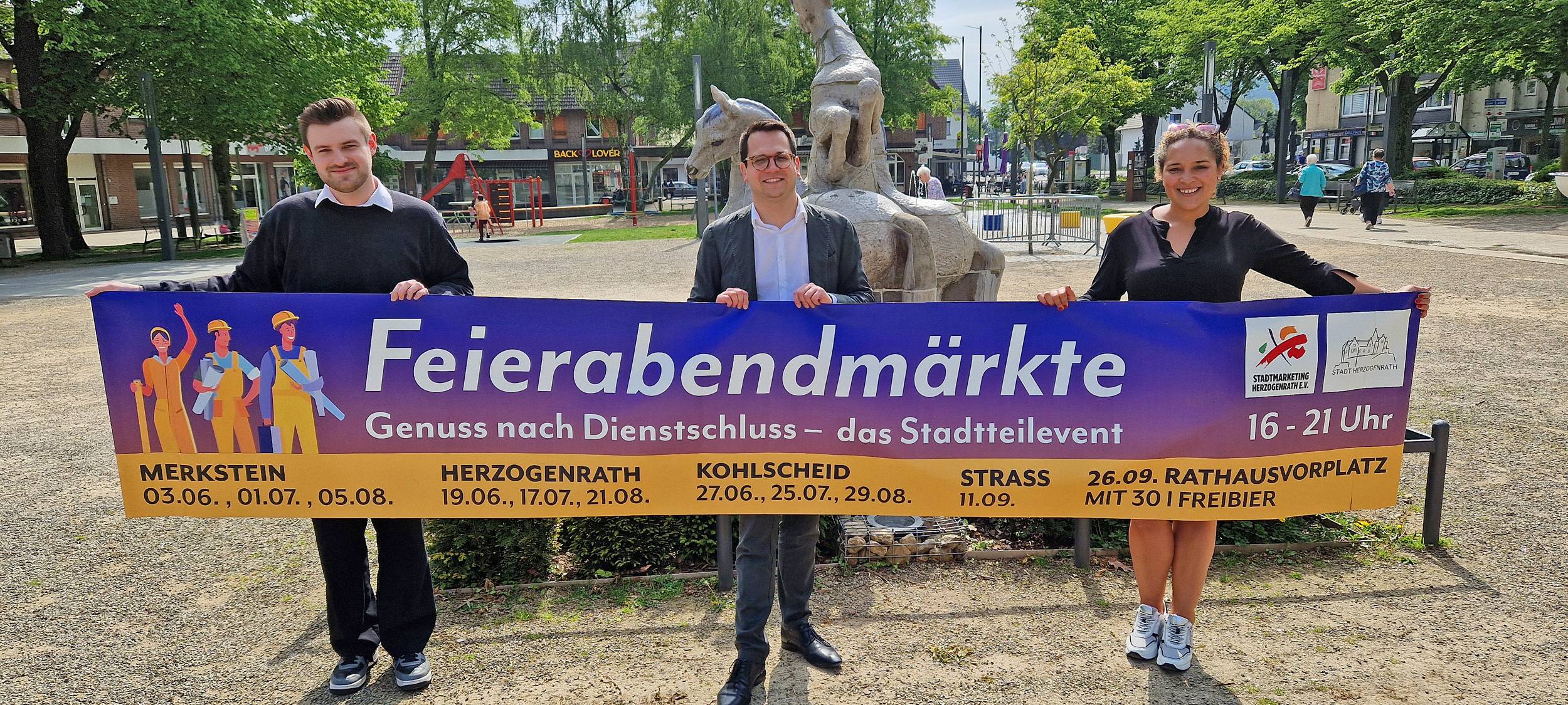 Wieder Feierabendmärkte in Herzogenrath