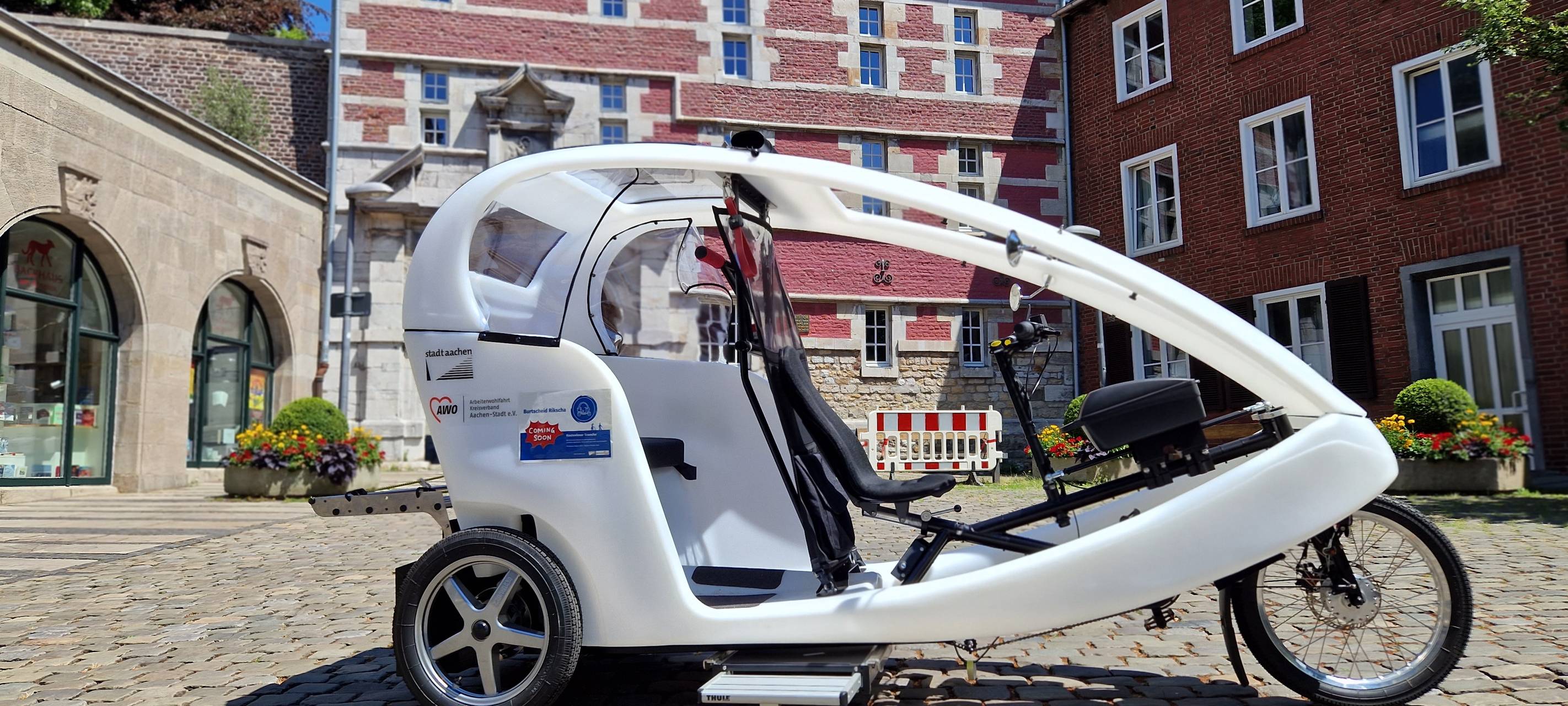 Rikscha-Projekt in Burtscheid gestartet