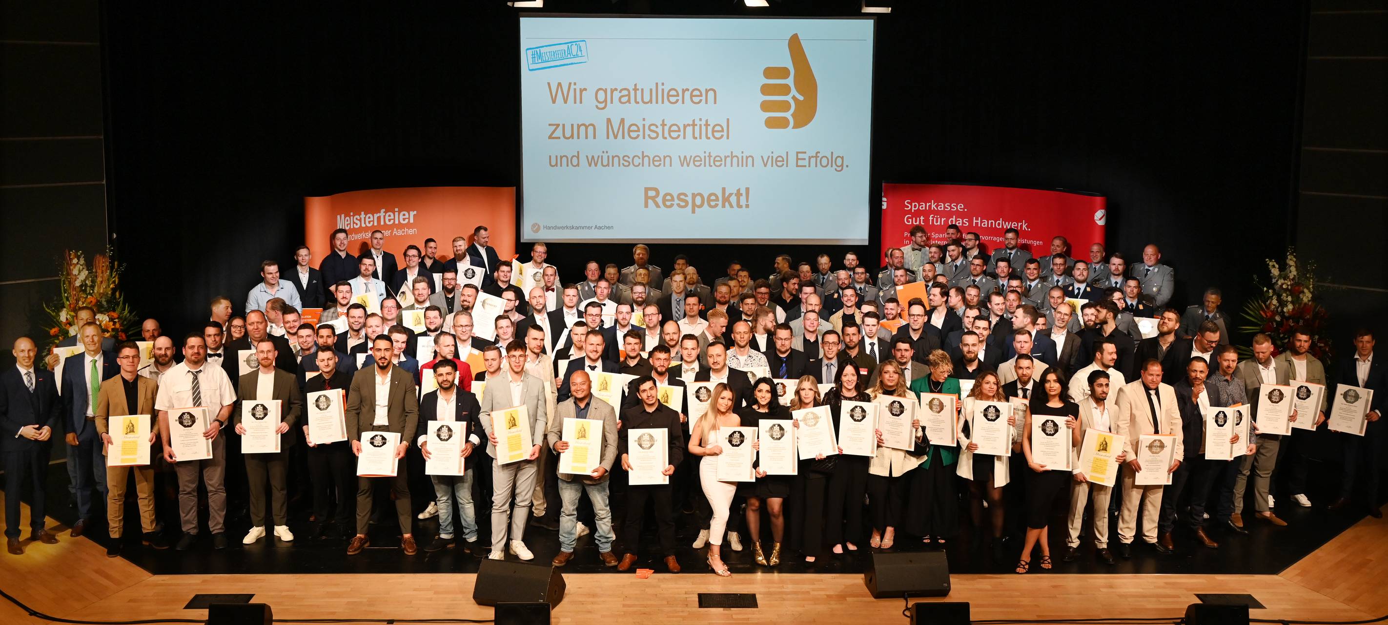 Meisterfeier der Handwerkskammer Aachen in Alsdorf