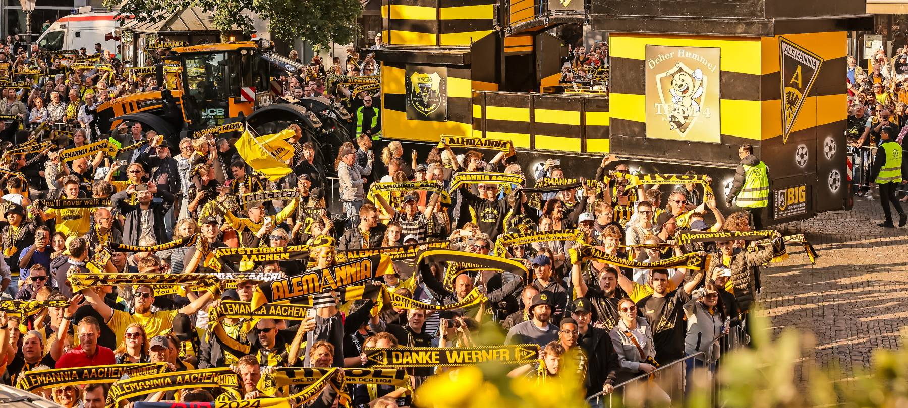 Tausende Fans feiern Alemannia-Double: Polizei zieht Bilanz