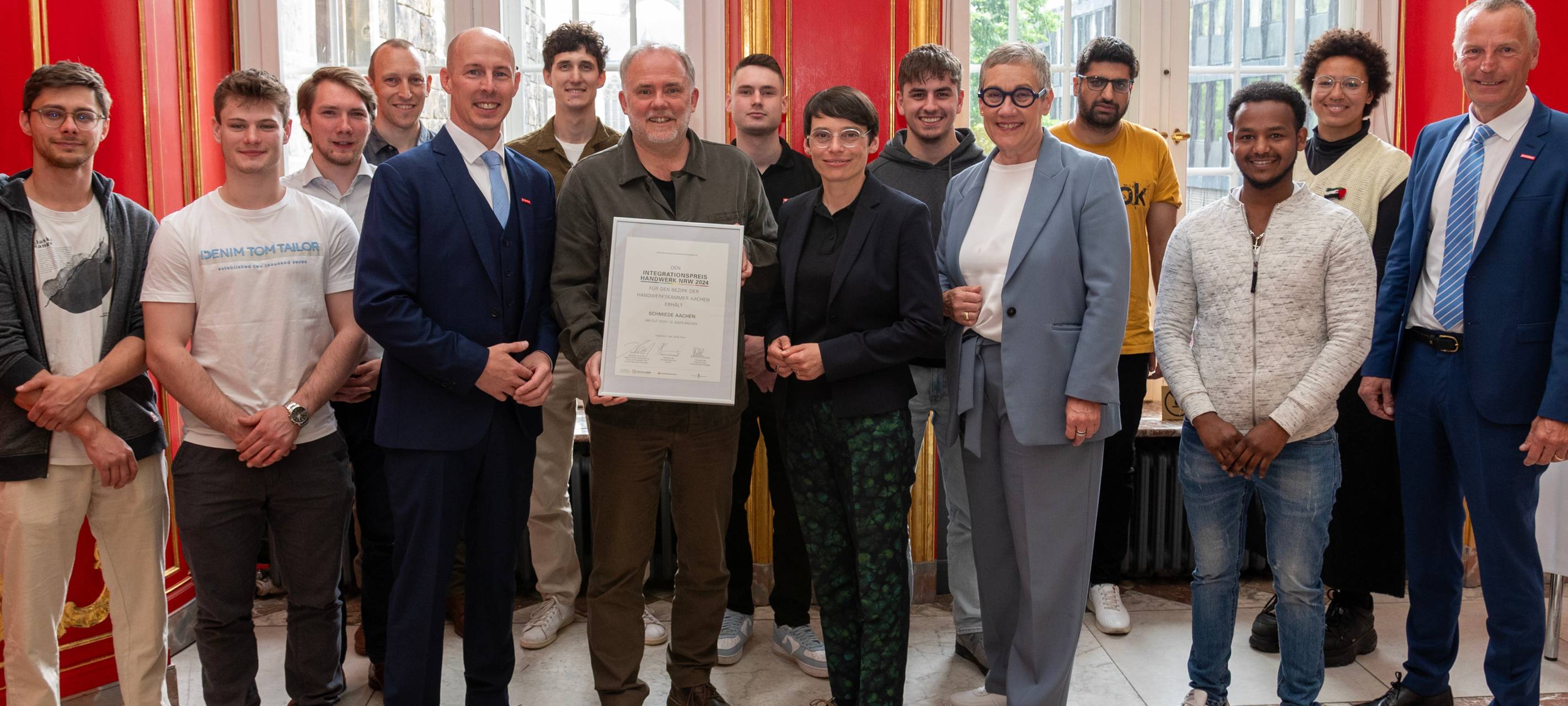 Integrationspreis Handwerk für Schmiede Aachen