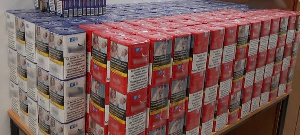 Große Menge Tabak sichergestellt