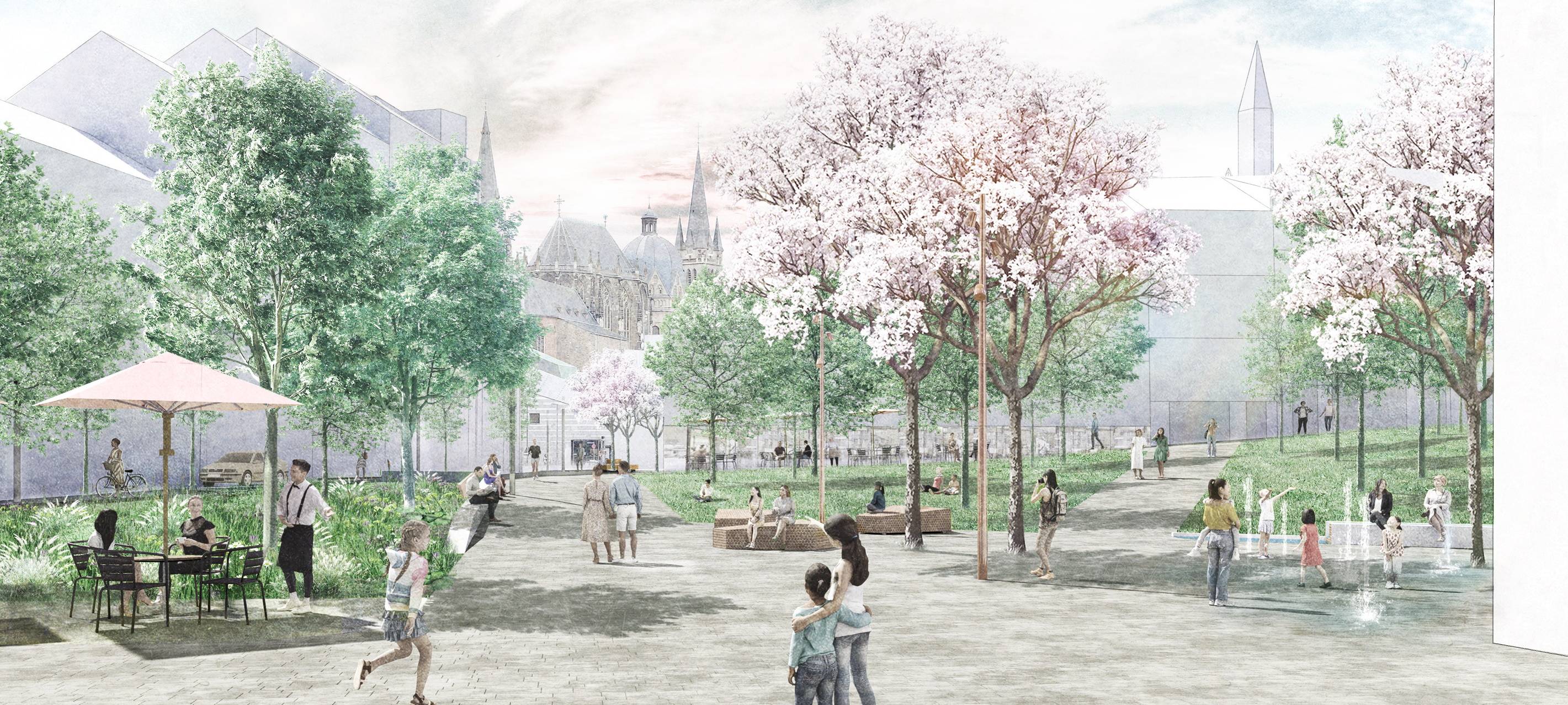 Aachens Pläne für den Büchel