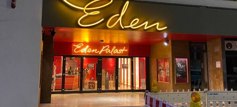 Umbau im "Eden Palast"