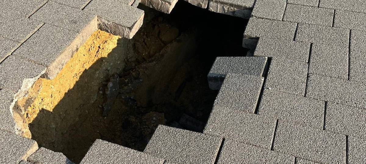 Baesweiler: Letzte Arbeiten nach Absackung