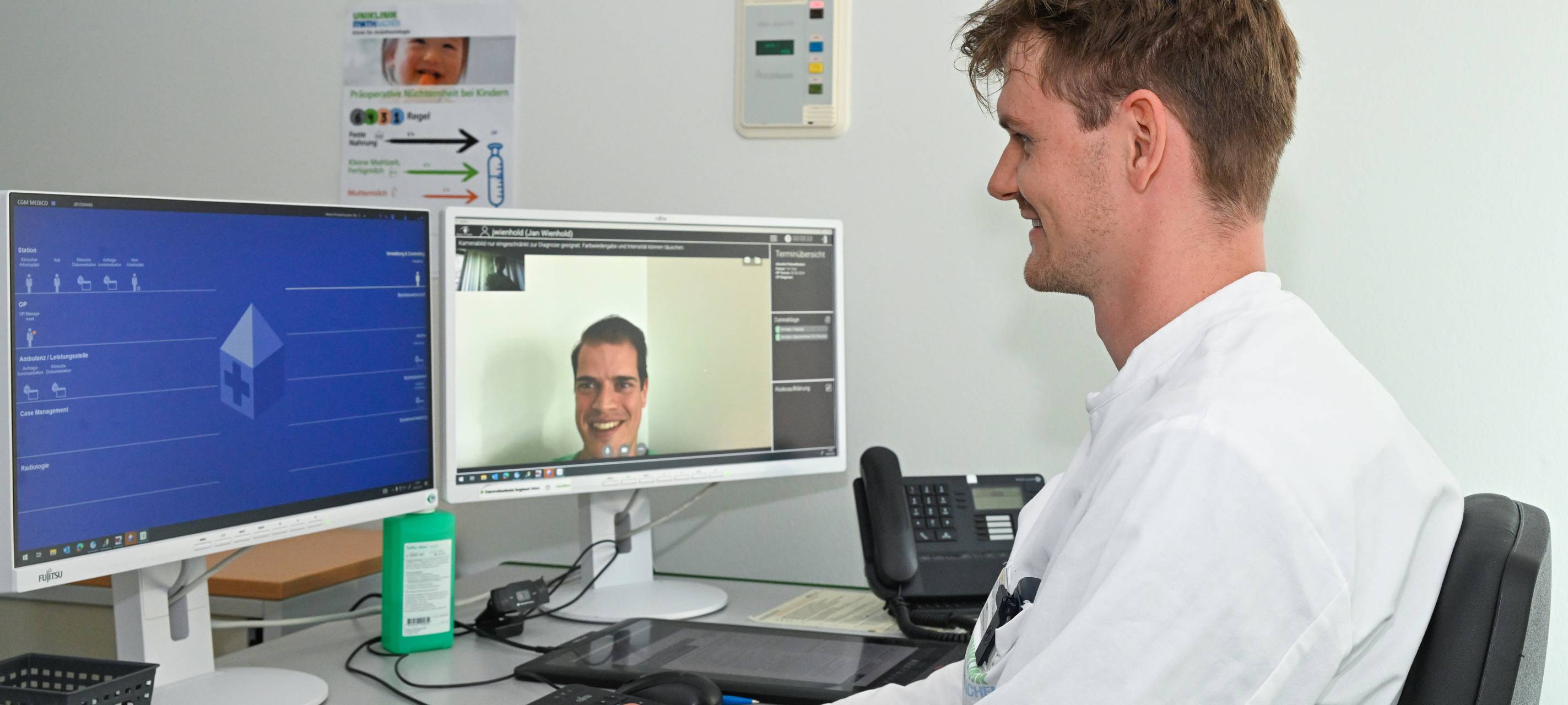 Narkoseberatung zuhause: Telemedizinische Narkoseambulanz