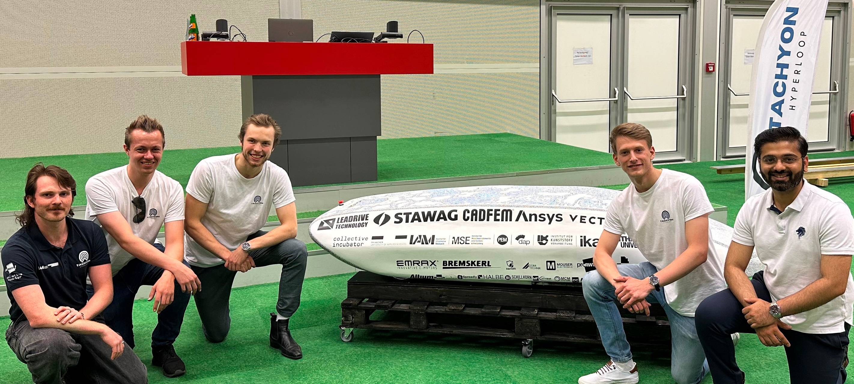 Hyperloop von Aachener Studenten