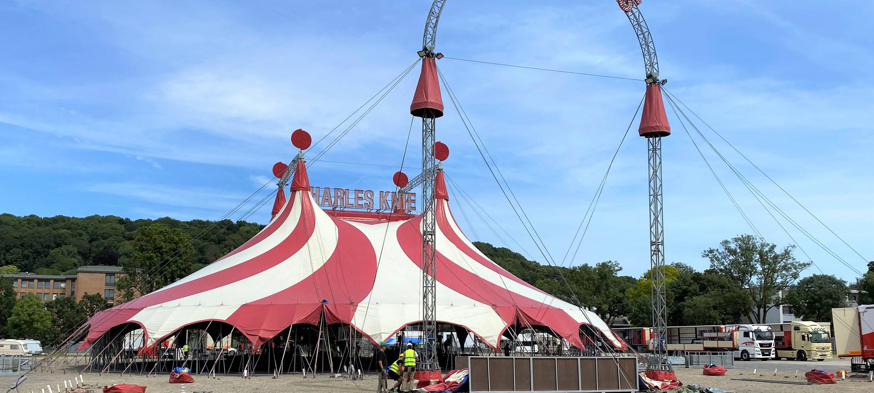 Bendplatz: Der Zirkus Charles Knie ist da