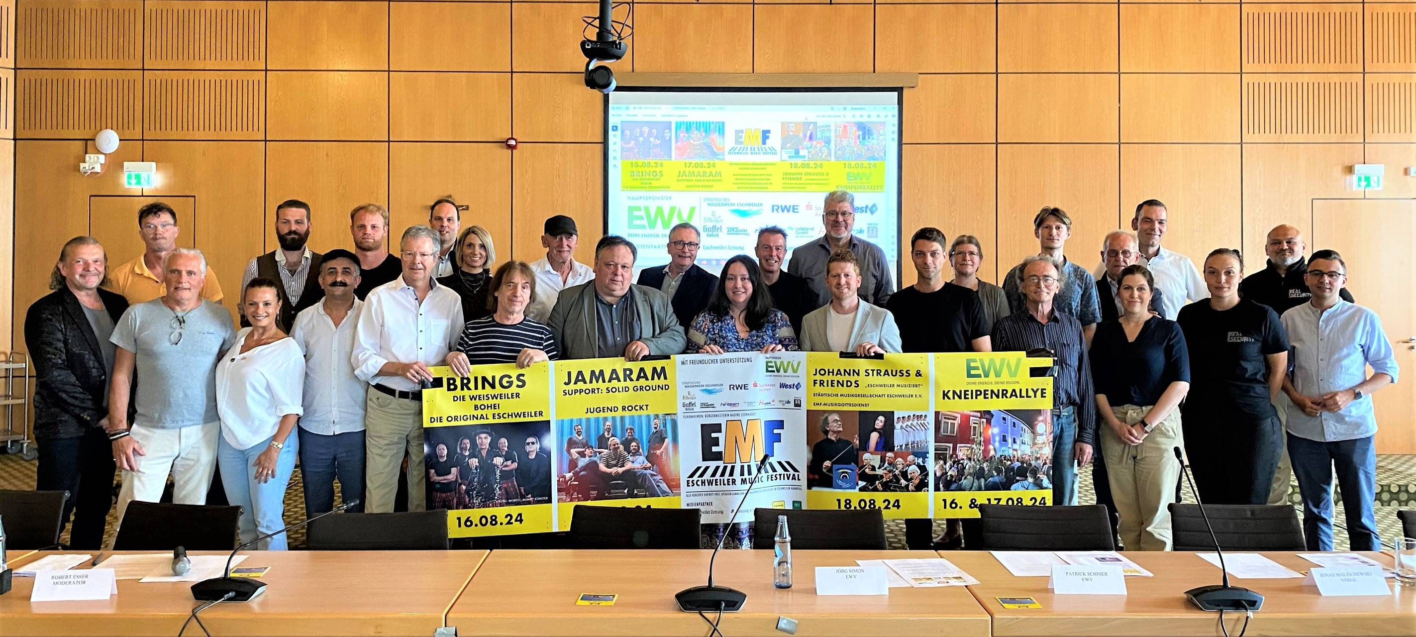 Das Programm für das Eschweiler Music Festival steht fest