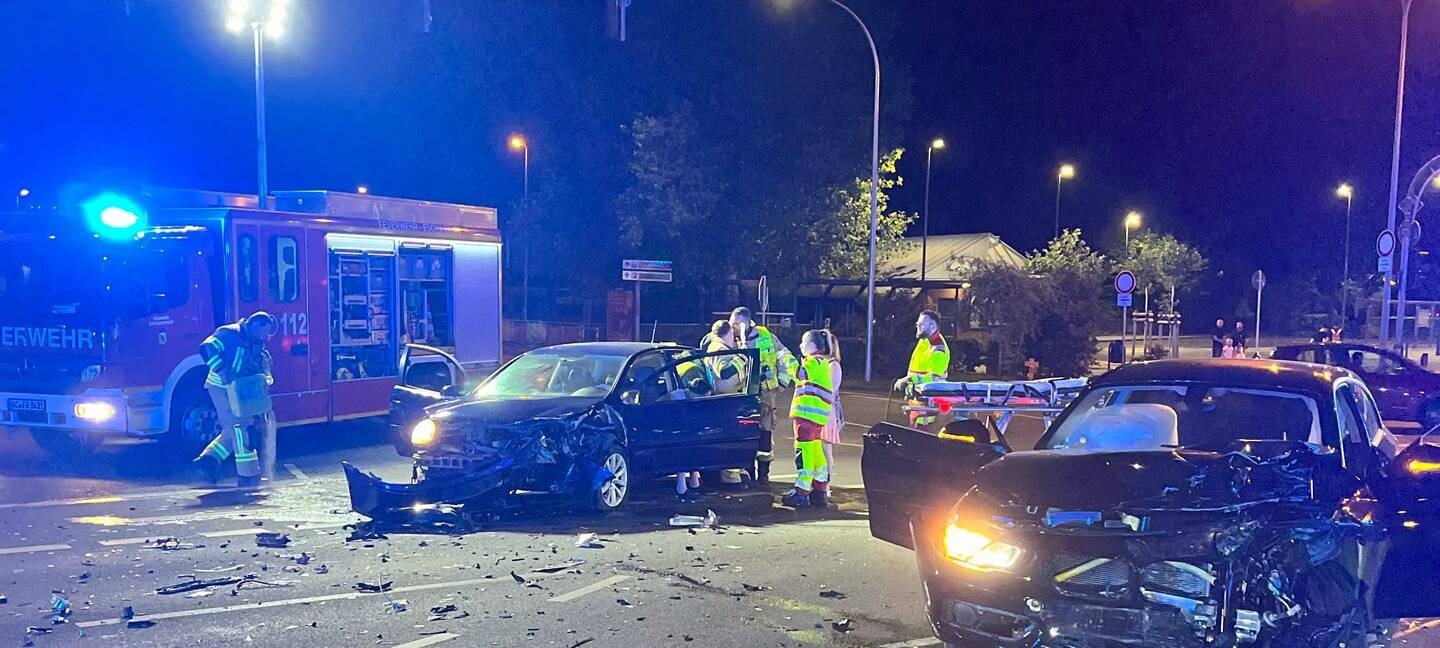 Fünf Verletzte bei Unfall in Eschweiler