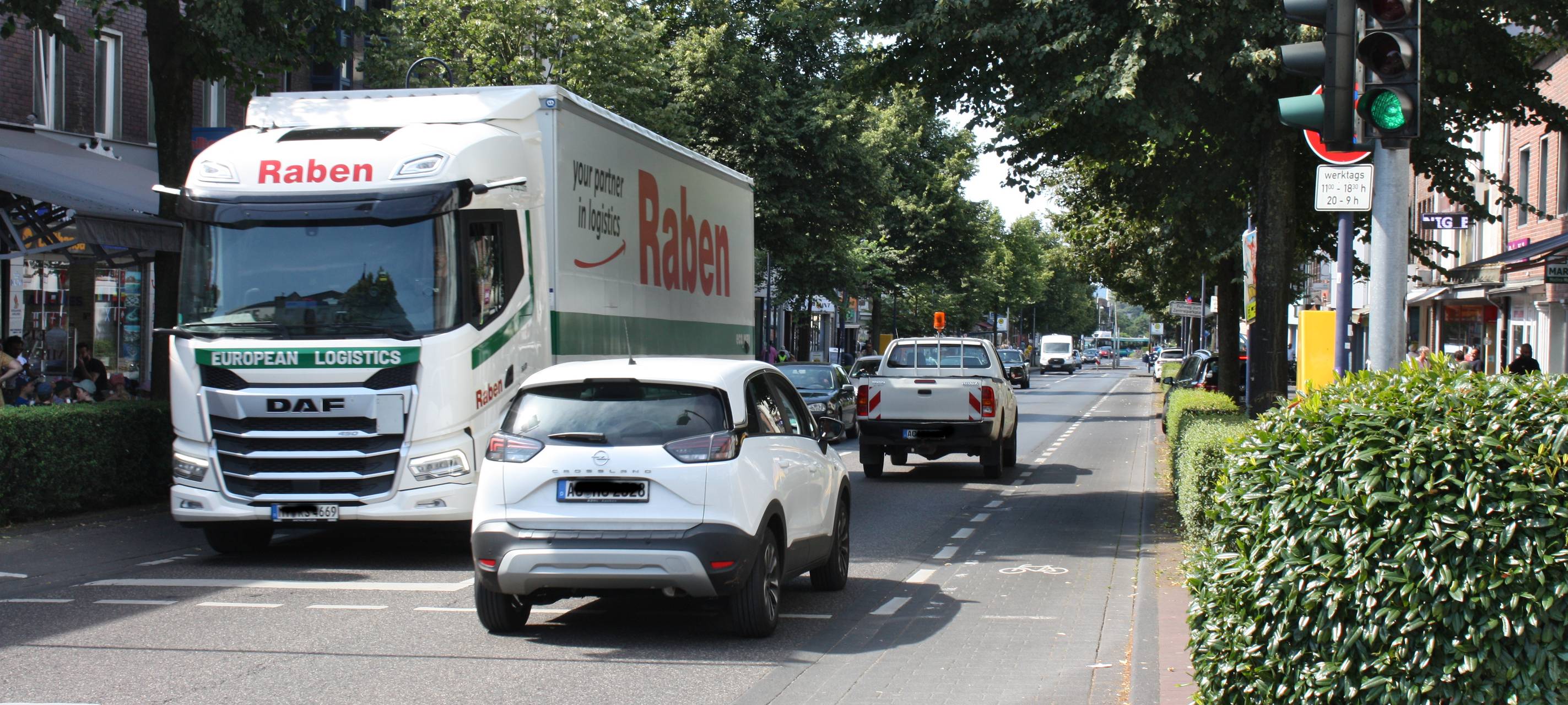 "Stadtexperiment": Alsdorf sperrt Bahnhofstraße bis 10.9.