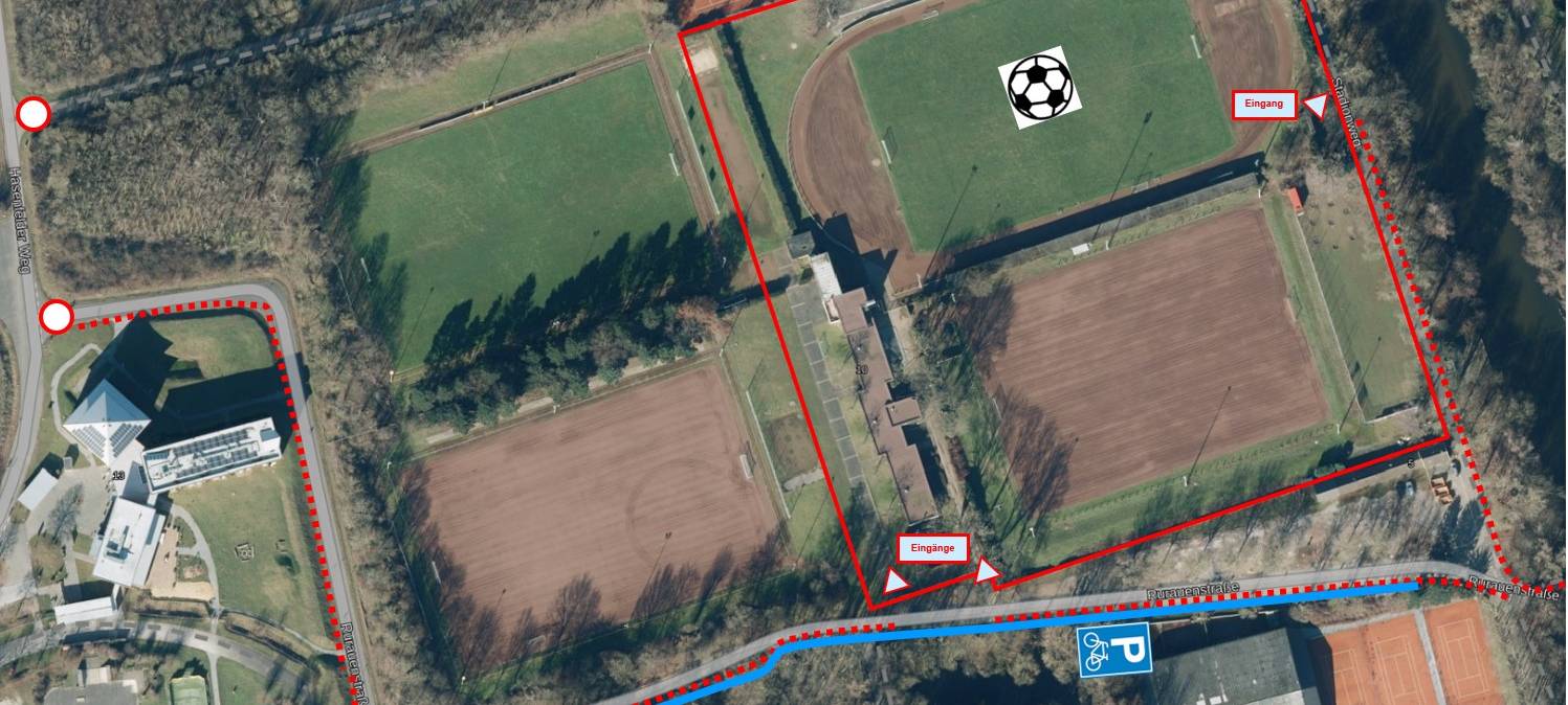 Der FC Bayern in Jülich