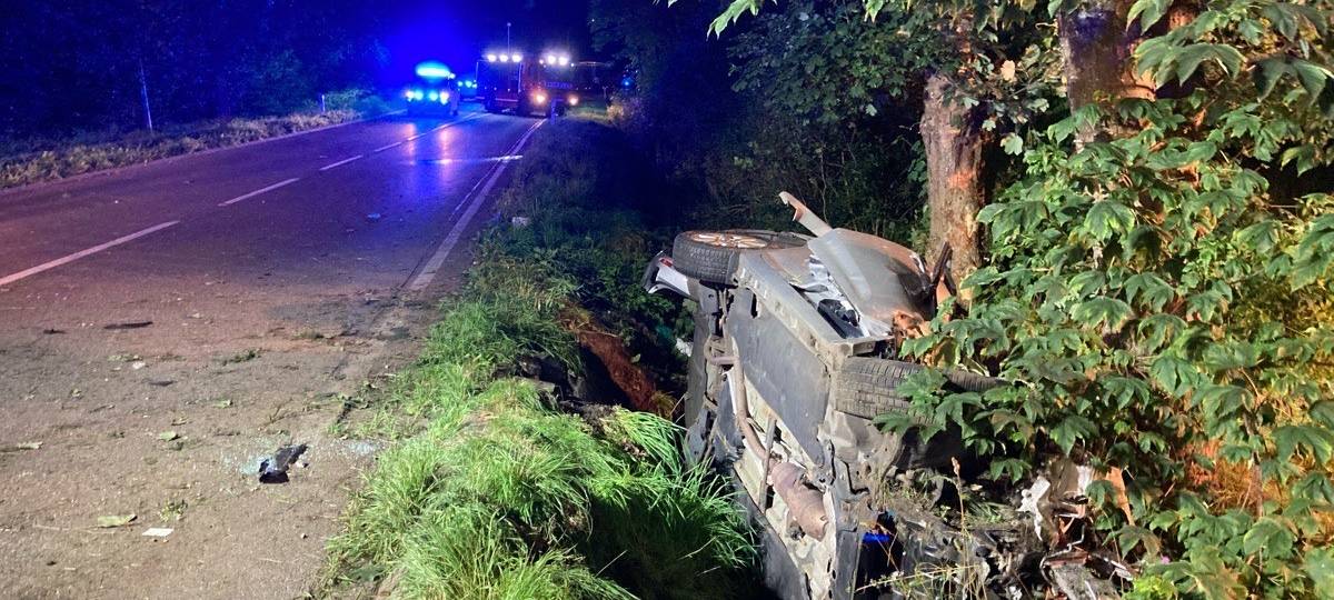 Vier Schwerverletzte nach Unfall auf B258