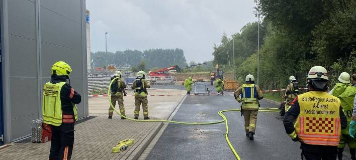 Ätzender Stoff löst Feuerwehreinsatz aus