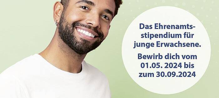 Ehrenamtsstipendium: Jetzt bewerben!