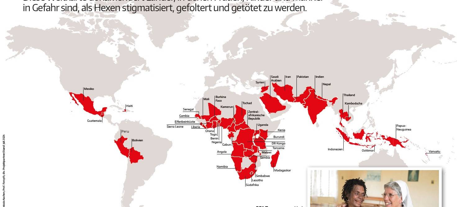 missio: Immer noch werden "Hexen" verfolgt