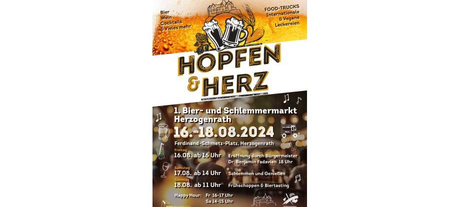 Prost!: Bier- (und Schlemmer-)Festival in Herzogenrath