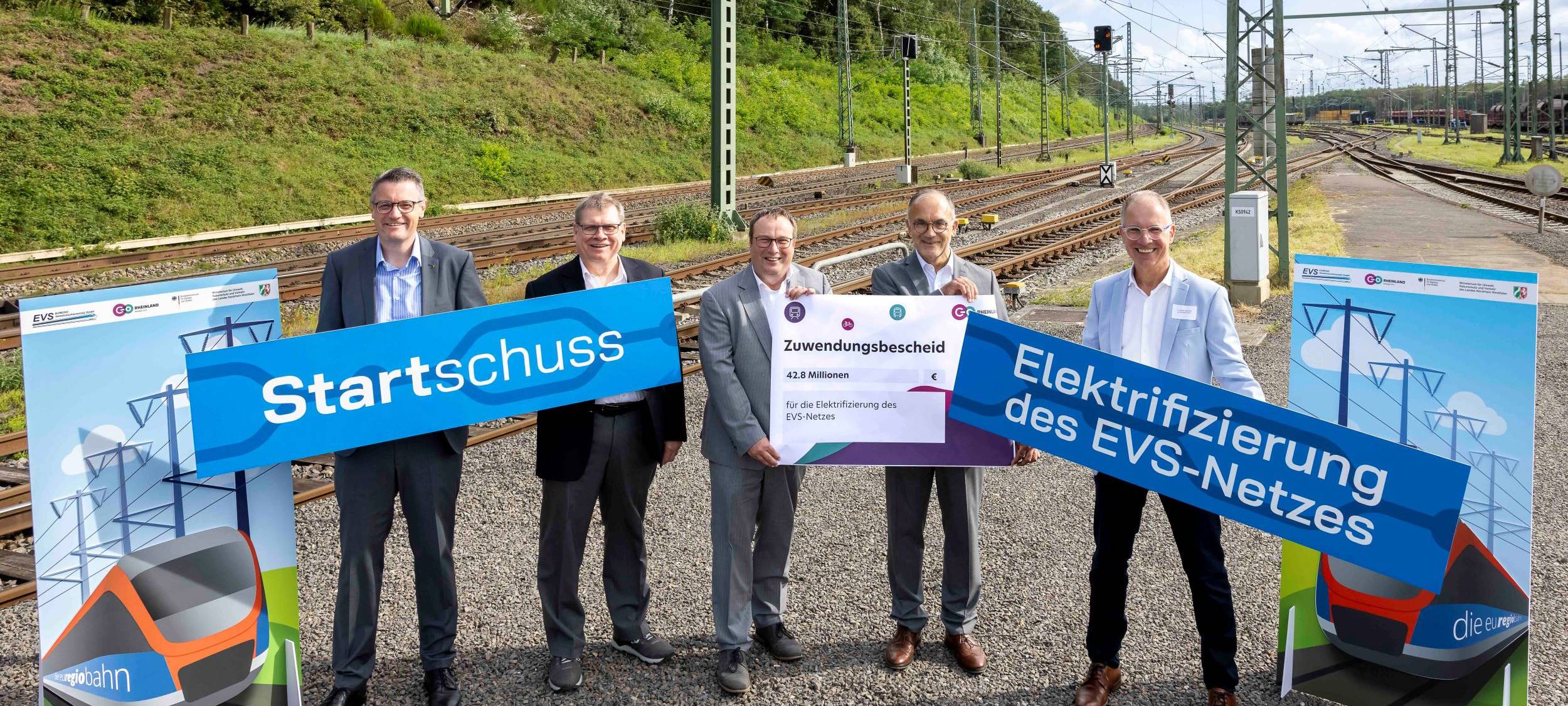 43 Millionen Euro für die Elektrifizierung des EVS-Netzes