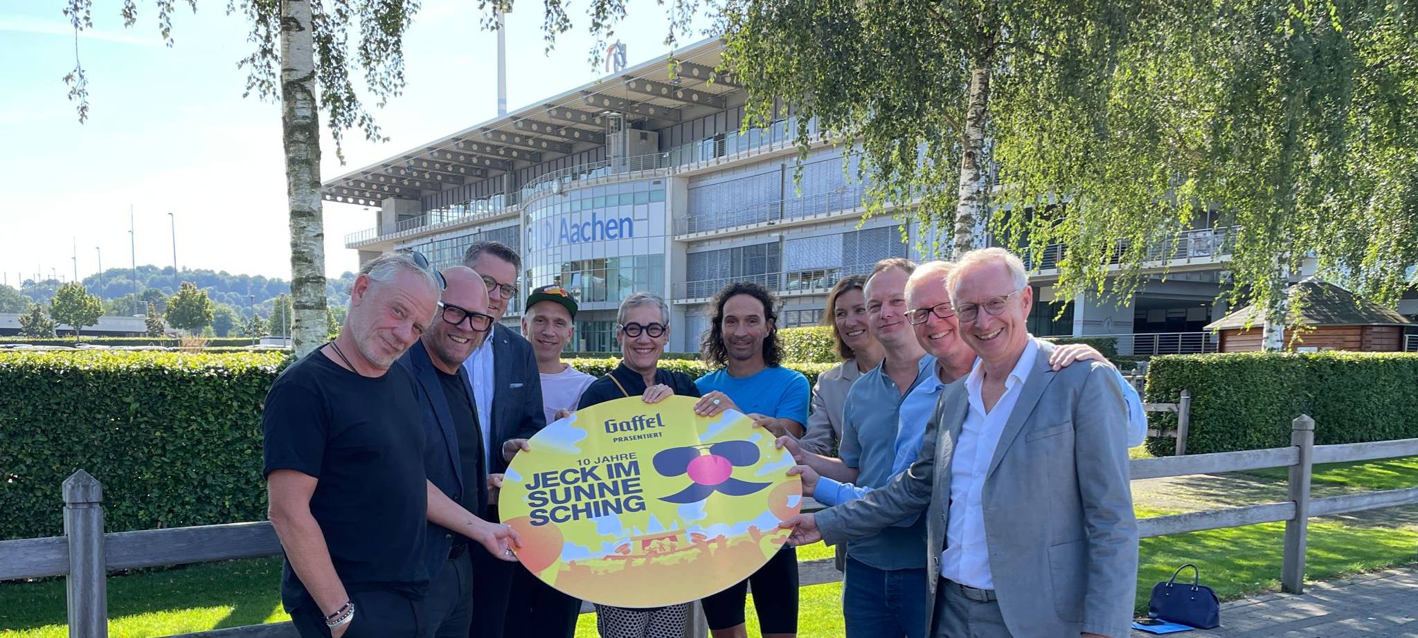 Jeck im Sunnesching kommt nach Aachen