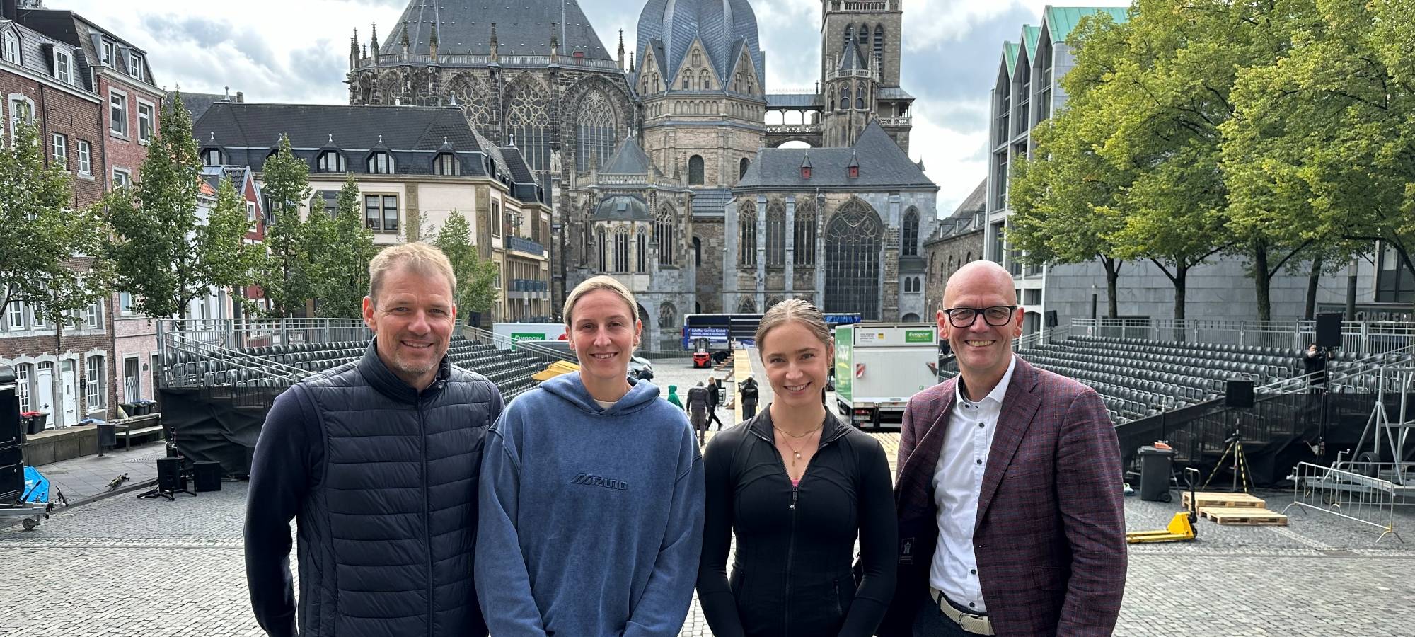 Vorfreude auf das Aachener Domspringen