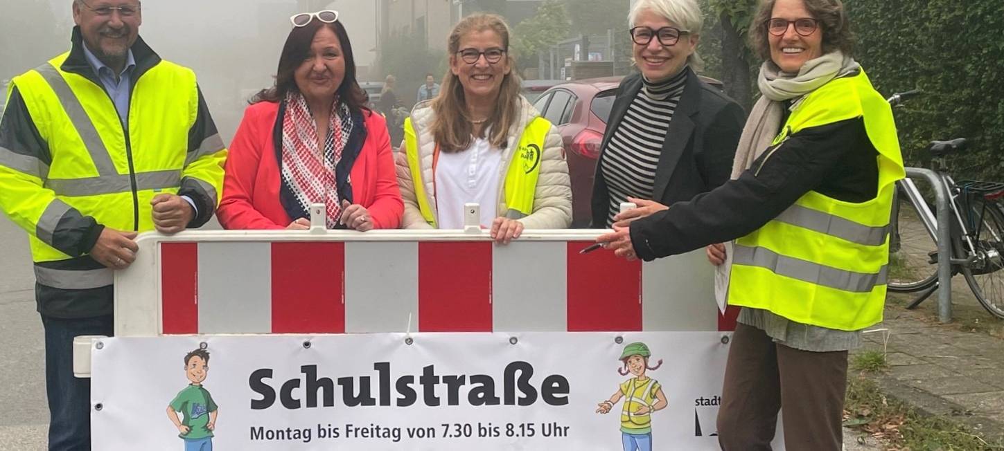 Aachen: Schulstraßen-Test läuft