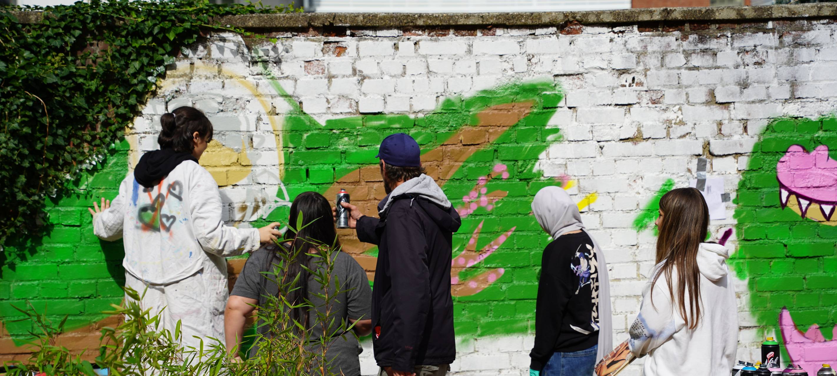 Dschungel-Feeling am Spielplatz Beverstraße
