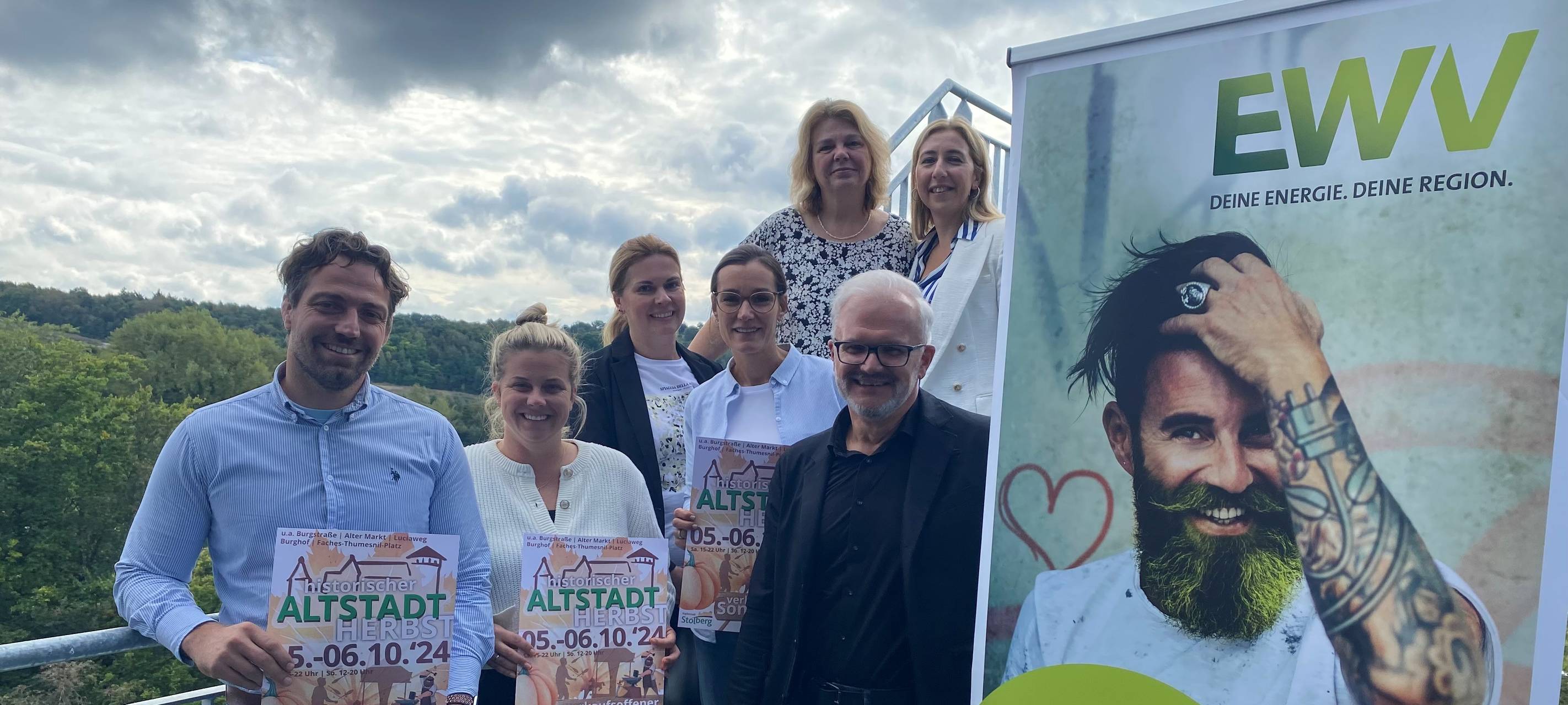 Historischer Altstadt Herbst in Stolberg