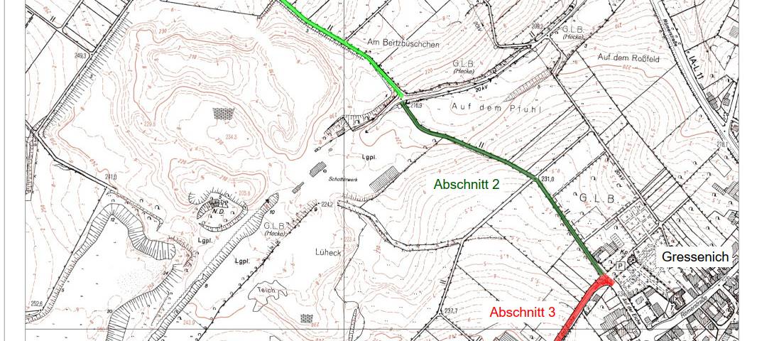 Rad- und Gehweg Gressenich-Werth wird ab 2025 gebaut