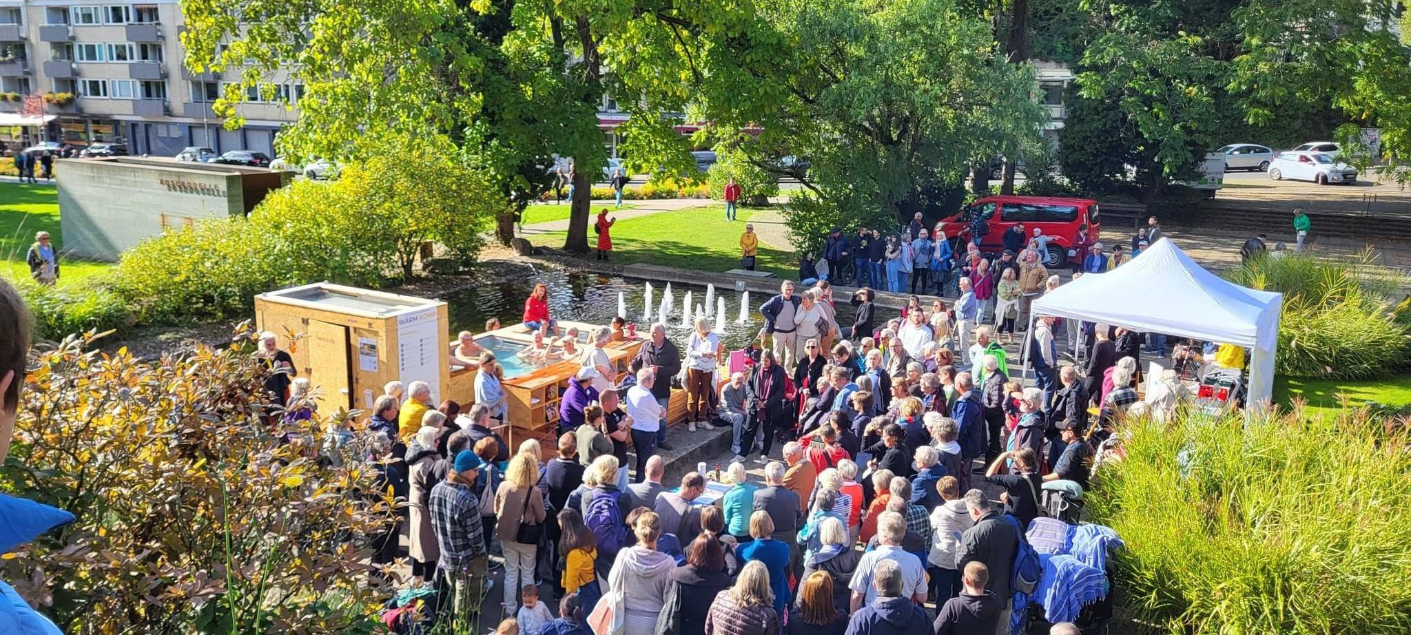 Keime: "Wärm Komp" am Wochenende zu