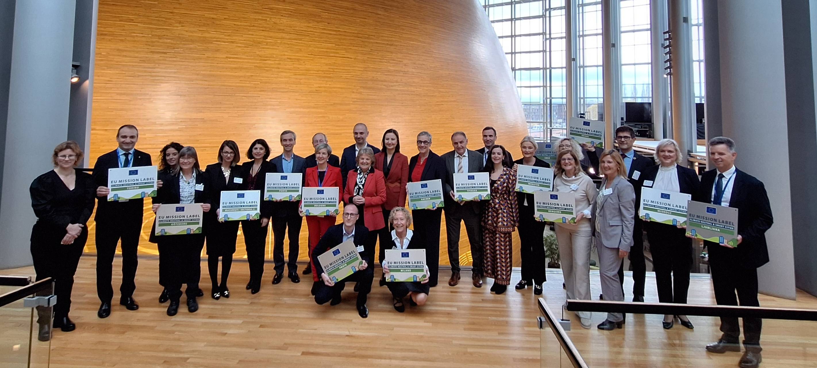 EU-Missionssiegel für die Stadt Aachen