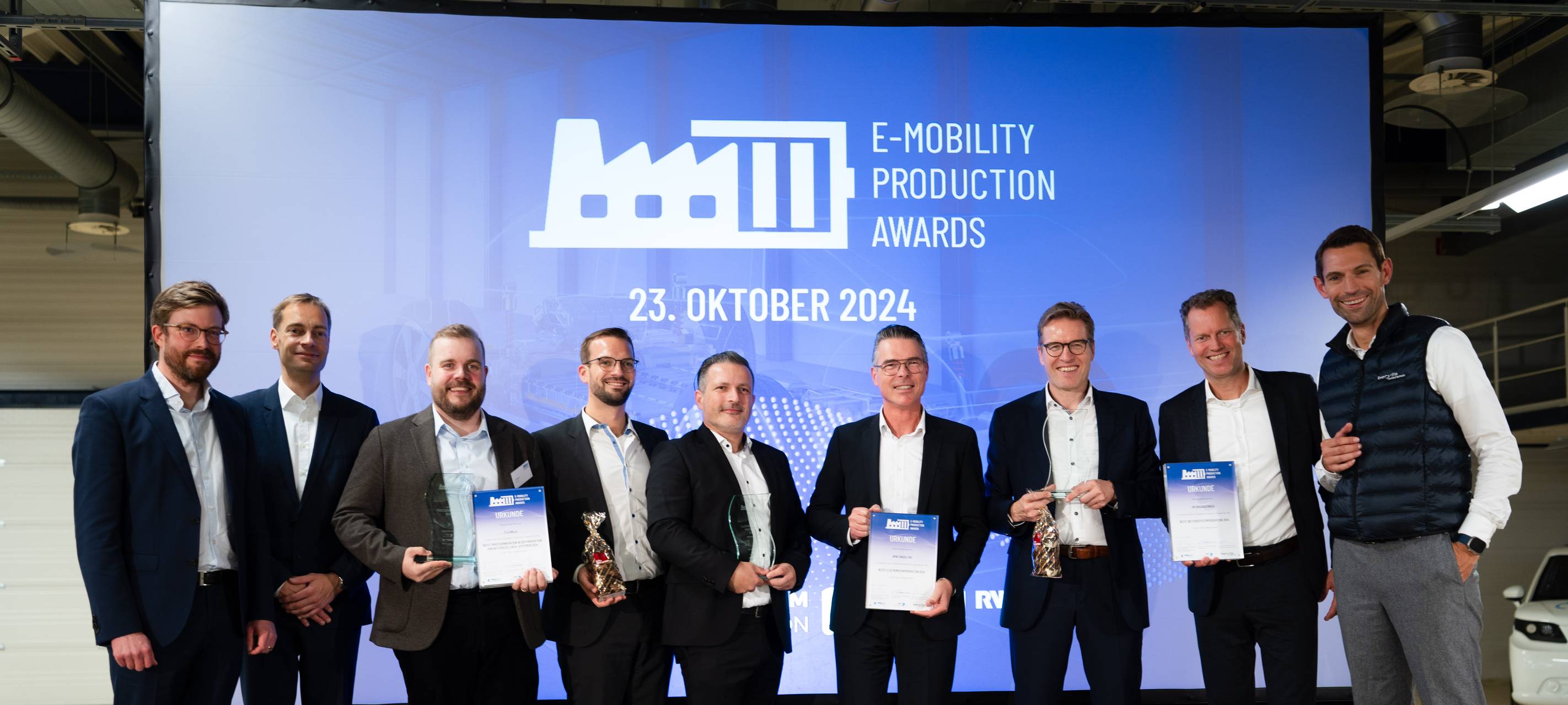 Aachen: „E-Mobility Production Awards“ verliehen