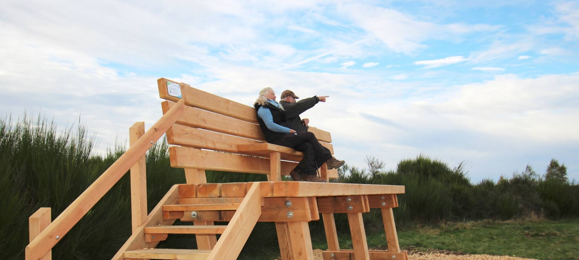 Nationalpark Eifel: Neue XXL-Baumelbank